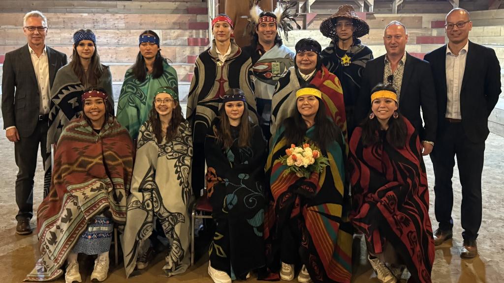 Mayor Siemens attended the 2024 Indigenous Role Model Ceremony at the Sema:th Longhouse, which recognized 10 promising Indigenous Grade 12 students from the Abbotsford School District.