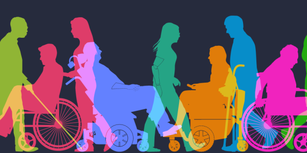 Graphic of accessibility and people