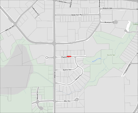 Road Closure on Plaxton Cr