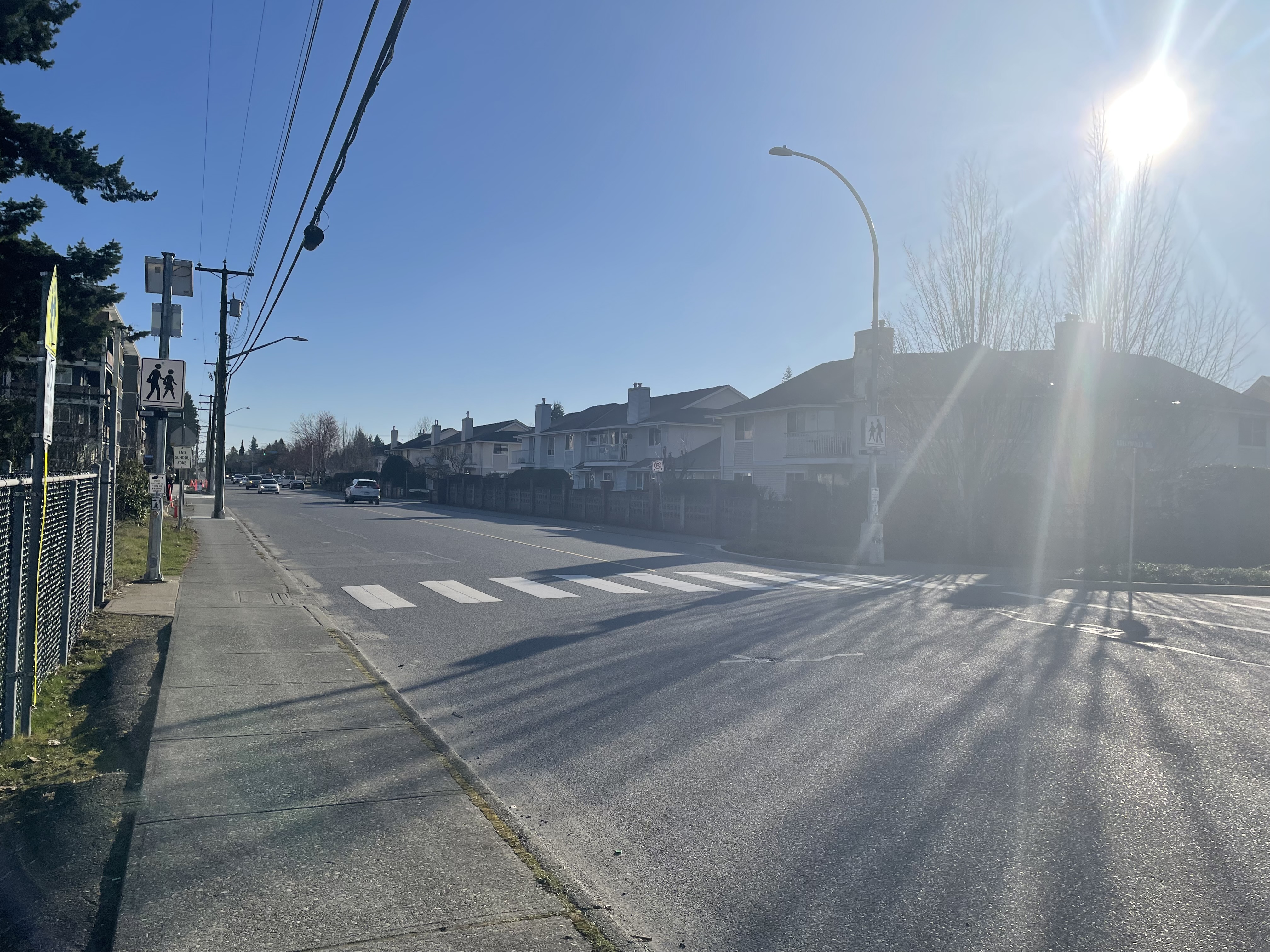 rectangular rapid flashing beacon crosswalk