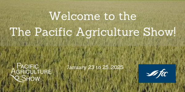 Pacific Agriculture Show - January 23 to 25