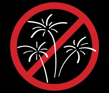 Image of Fireworks banned